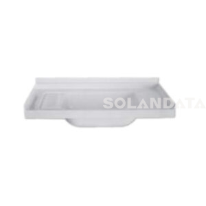 Lavello Mm. 695X330 Bianco LAVANDINI PER BAGNO Solandata