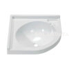 Lavabo Ad Angolo Bianco 425X425 Mm LAVANDINI PER BAGNO Solandata 5