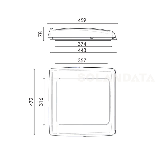 Oblo’ Thule Vent Traslucido 40X40 Cm OBLÒ TRADIZIONALI Solandata 5