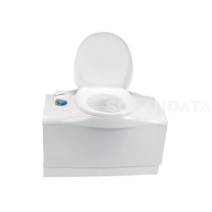 Wc Thetford C-402-C Dx Bianco Senza Sportello Door 3 TOILETTE A CASSETTA Solandata