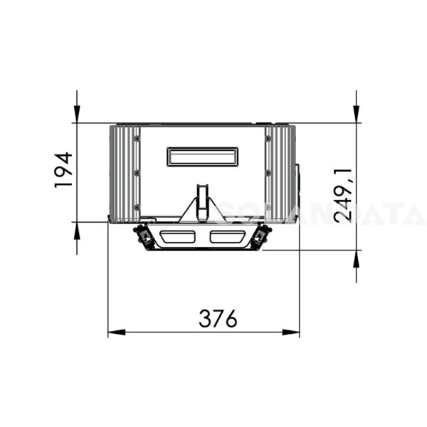 Cucina Completa Portatile Can Sl1400-Lc-O Estrazione Lato Corto COMBINATI E ACCESSORI Solandata 6