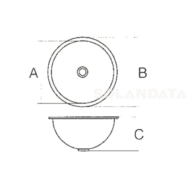 Lavello Cilindrico Inox Lucido 300X325X180 Mm VASCHETTE INOX Solandata 4