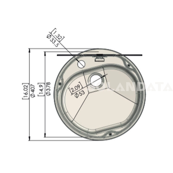 Vasca Rotonda Con Coperchio Can – Ø 407X150 Mm Novità 2024 Solandata 4