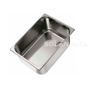 Lavello Rettangolare Inox 350X350X150 Mm Senza Piletta VASCHETTE INOX Solandata