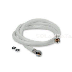 Tubo Pvc 1,5 M Attacco 3/8″ Bianco DOCCE Solandata