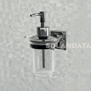 Porta Sapone Dispenser Cromato “Mia Design” ACCESSORI BAGNO Solandata