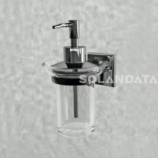 Porta Sapone Dispenser Cromato “Mia Design” ACCESSORI BAGNO Solandata 3