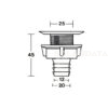 Piletta Dritta D. 20 Mm. Con Tappo Catenella – 10 Pezzi PILETTE E SIFONI Solandata 6