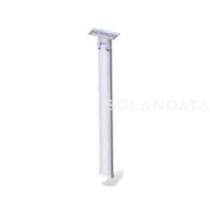 Gamba Piede Reg. Snodata 720 Mm. Grigio GAMBE TAVOLO Solandata