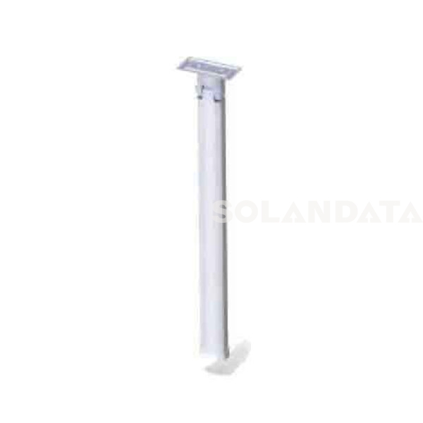 Gamba Piede Reg. Snodata 720 Mm. Grigio GAMBE TAVOLO Solandata 3