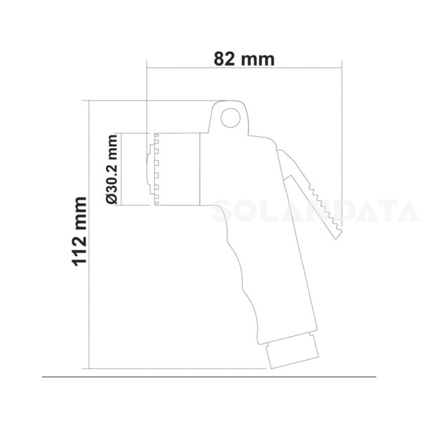 Doccai Singola A Leva Attacco 1/2″ Maschio DOCCE Solandata 4