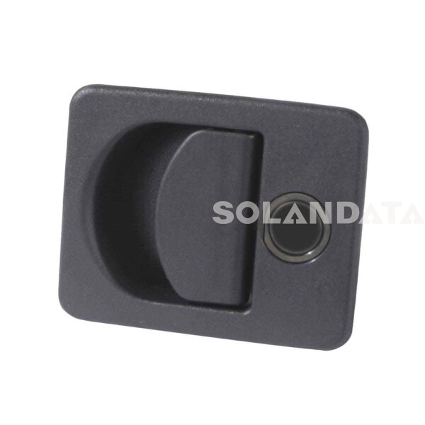 Serratura Portellone Kubus Nera Per Rotori Zadi/Sts 140 X 80 Mm SERRATURE PORTE E PORTELLONI Solandata 3