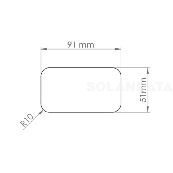 Serratura Portellone Quadro Nera Per Rotori Zadi/Sts SERRATURE PORTE E PORTELLONI Solandata 9