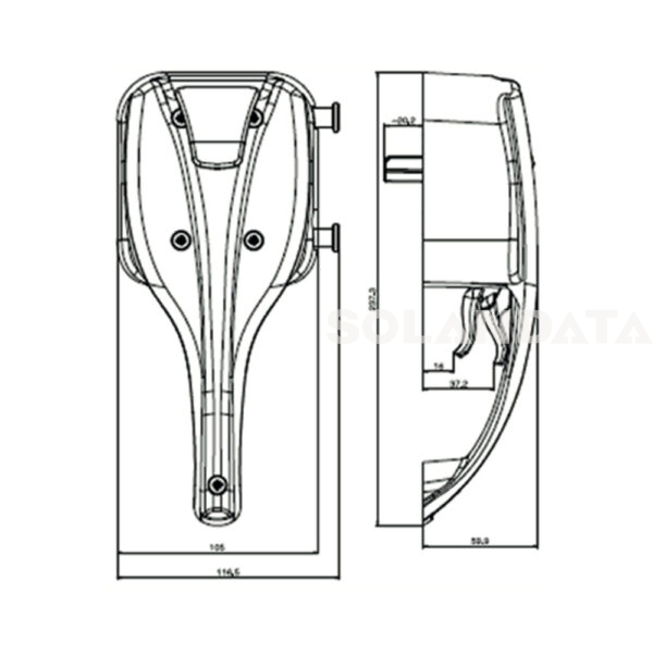 Serratura New Basic Edge M1 Dx Senza Rotore SERRATURE PORTE E PORTELLONI Solandata 6