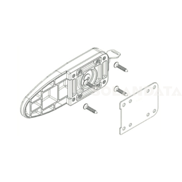 Serratura Thule Universal Lock Bianco 1Pz SERRATURE DI SICUREZZA AGGIUNTIVE Solandata 6