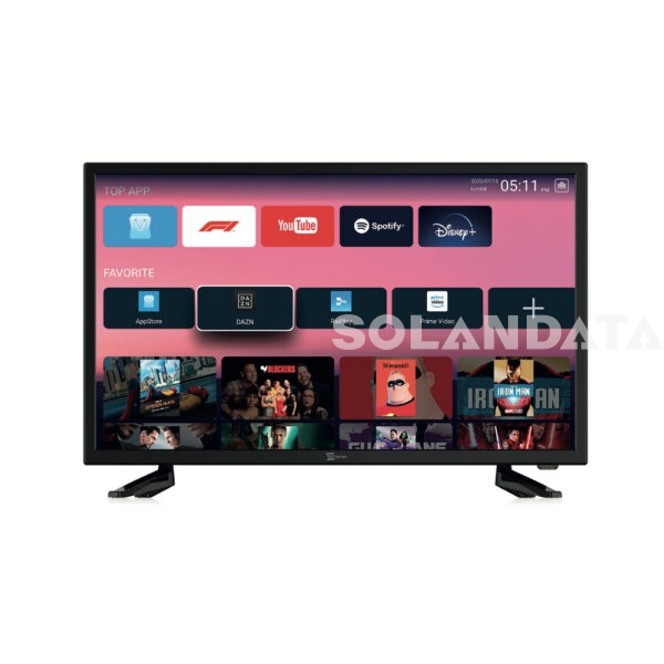 Tv Led Smart 24″ Lx1 Sat+ Dvbt2/S2 Ci+ Wifi 12-220V TV E SUPPORTI Solandata 3