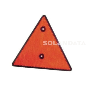 Catarifrangente Triangolare Rosso – 10Pz FANALERIA Solandata