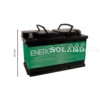 Batteria Servizi Energy Plus Agm 100 Ah “Bassa” ENERGIA Solandata 4