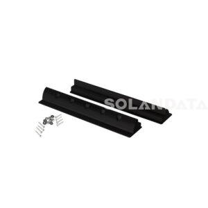 Coppia Supporti Per Modulo Fotovoltaico 550Mm Nero MODULI FOTOVOLTAICI Solandata