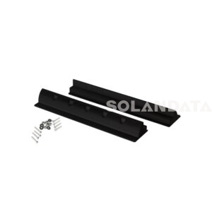 Coppia Supporti Per Modulo Fotovoltaico 680Mm Nero MODULI FOTOVOLTAICI Solandata