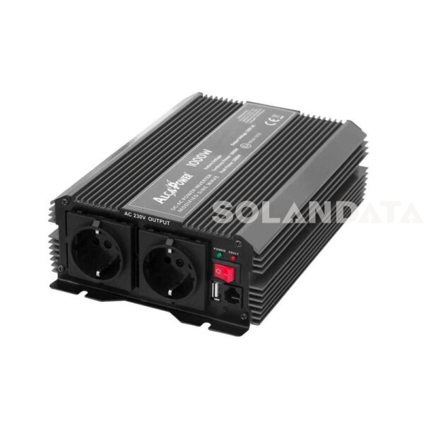 Inverter Soft Start 1000W Inp 10-15Vcc Out 220V INVERTER Solandata 3