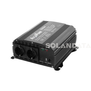 Inverter Sinus. Pura 600W Inp 11-15Vcc Out 220V INVERTER Solandata