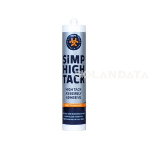 Simp-High Tack Adesivo Elastico Bianco – Cartuccia 290 Ml SIGILLANTI Solandata