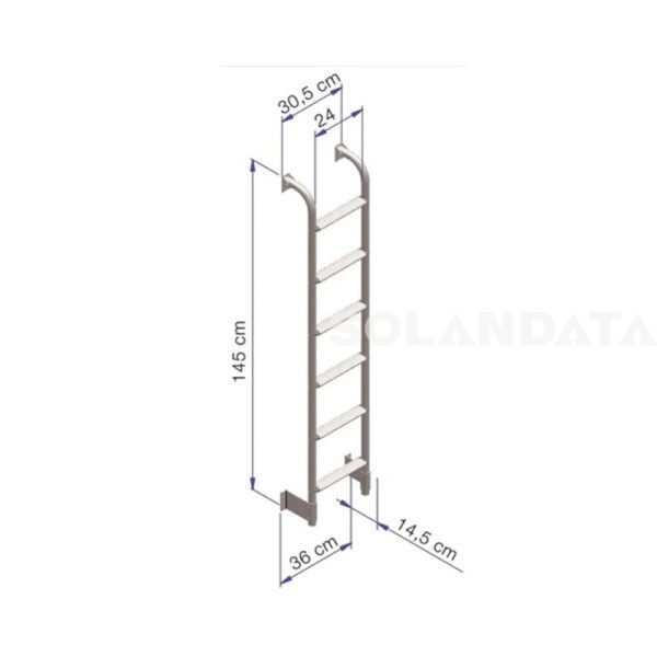 Scaletta Thule 6 Gradini Da Esterno Per Camper/Caravan SCALETTE Solandata 4