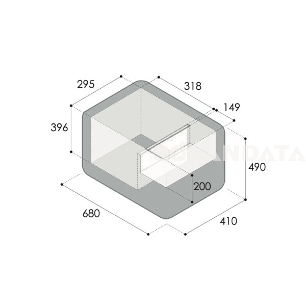 Frigo/Freezer Vitrifrigo Portatile Vf45P 12/24-220V 45 Lt FRIGORIFERI Solandata 4