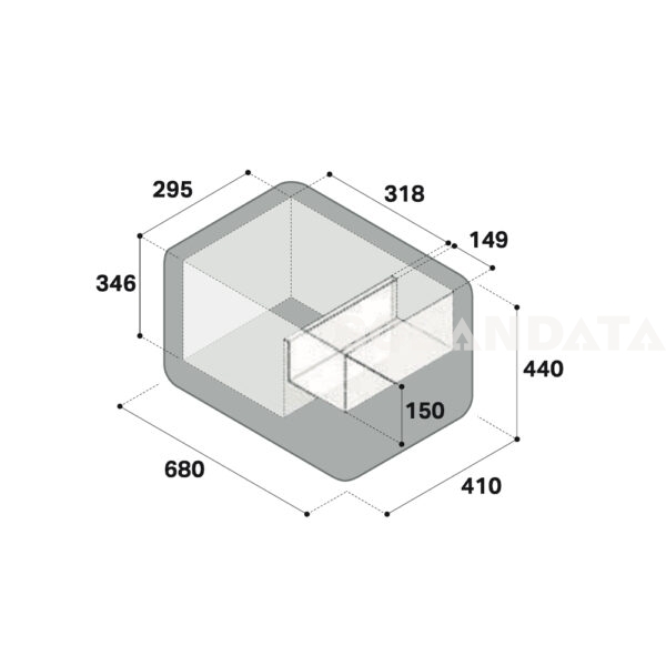 Frigo/Freezer Vitrifrigo Portatile Vf35P 12/24-220V 35 Lt FRIGORIFERI Solandata 4