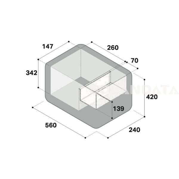 Frigo-Freezer Vitrifrigo Portatile Vf16P 16 Lt FRIGORIFERI Solandata 4