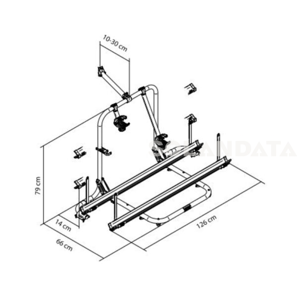 Thule Sport G2 Garage PORTABICI Solandata 4