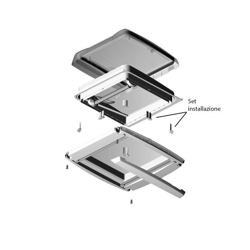 Set Installazione Di Ricambio Per Visionstar M 40X40 Cm Accessori E Ricambi Oblò Solandata