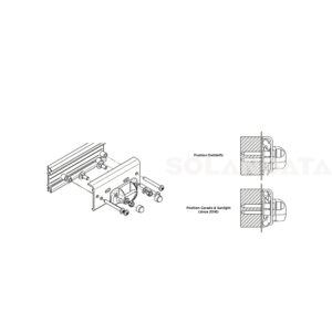 Kit Attacchi Dethleffs-Carado Superiori Per Portabici Thule Serie G2 ACCESSORI E RICAMBI PORTABICI Solandata