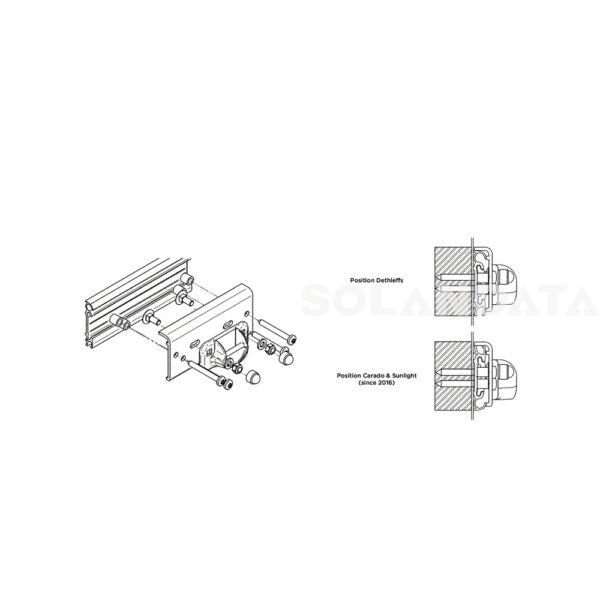 Kit Attacchi Dethleffs-Carado Superiori Per Portabici Thule Serie G2 ACCESSORI E RICAMBI PORTABICI Solandata 3