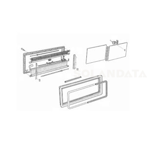 Ricambio Zanzariera S4 Dometic FINESTRE COMPLETE SEITZ Solandata