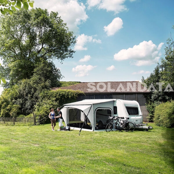 Thule Caravan 1200 – Telo Mystic Grey TENDALINI Solandata 5