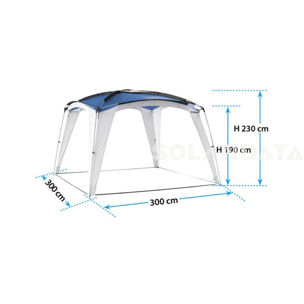 Gazebo Medusa Ii 3X3 Novità 2024 Solandata 5