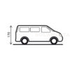 Tenda Posteriore Pilote Vw Caddy 4 TENDE OUTDOOR Solandata 16