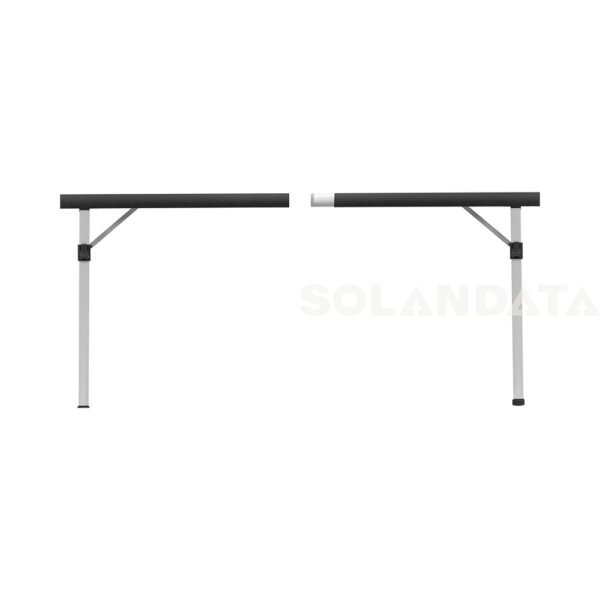 Tavolo Titanium Quadra 4 Compack – 120,5X70 Cm TAVOLI Solandata 6