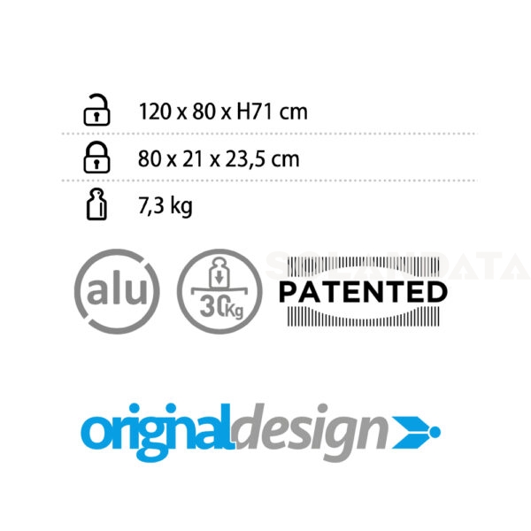 Tavolo Accelerate 4 Compack – 120X80 Cm Novità 2024 Solandata 9