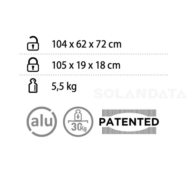 Tavolo Titanium Axia 2 – 104X62 Cm TAVOLI Solandata 11