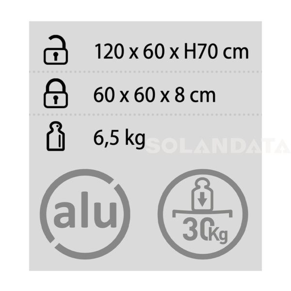 Tavolo Flatpack 4 – 120X60 Cm TAVOLI Solandata 12