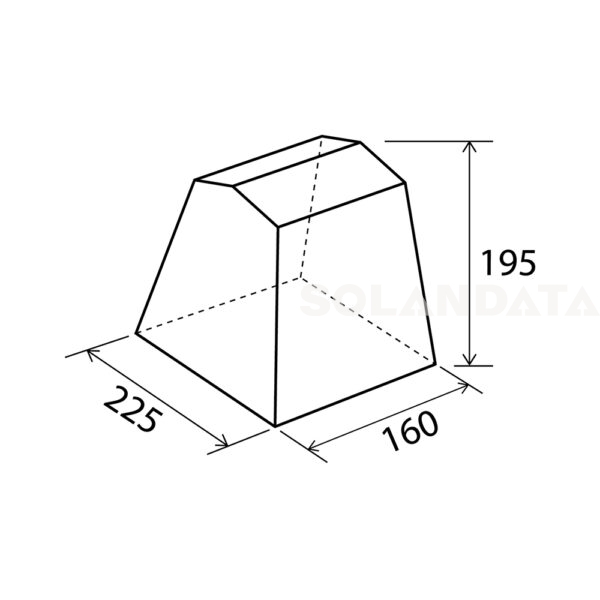 Tenda Cabina Storage Plus TENDE OUTDOOR Solandata 7