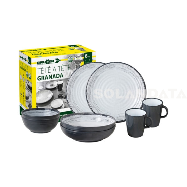 Set Di Stoviglie Granada – 8 Pezzi STOVIGLIE OUTDOOR Solandata 3