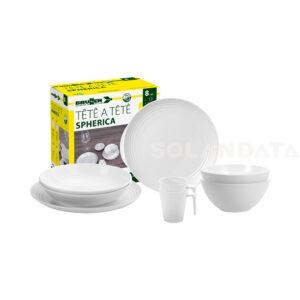 Set Di Stoviglie Spherica – 8 Pezzi STOVIGLIE OUTDOOR Solandata