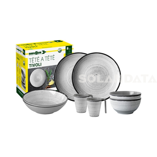 Set Di Stoviglie Tivoli – 8 Pezzi STOVIGLIE OUTDOOR Solandata 3