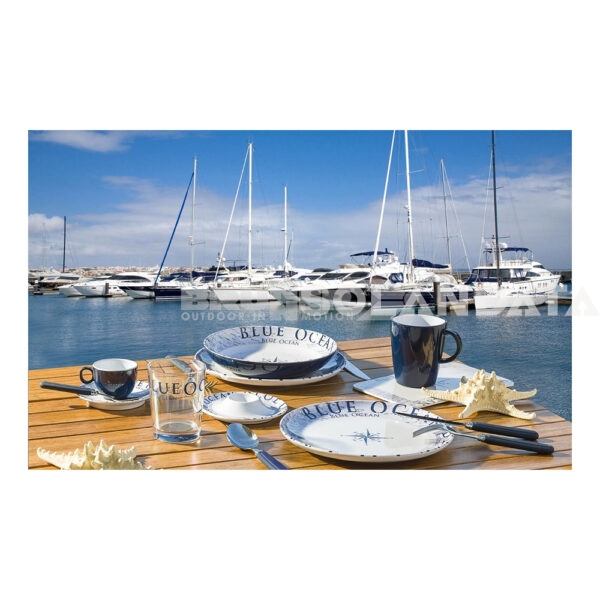 Set Di Stoviglie Blue Ocean – 8 Pezzi STOVIGLIE OUTDOOR Solandata 6