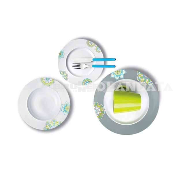 Set Di Stoviglie Dinner Service Sandhya – 16 pezzi STOVIGLIE OUTDOOR Solandata 11