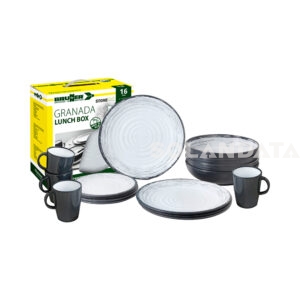 Set Di Stoviglie Lunch Box Granada STOVIGLIE OUTDOOR Solandata